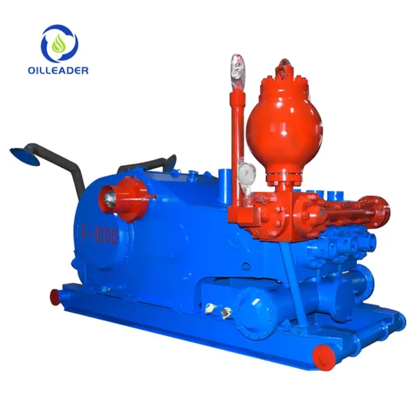 China professional high efficient F1000 mud suction mud pump - Image 3